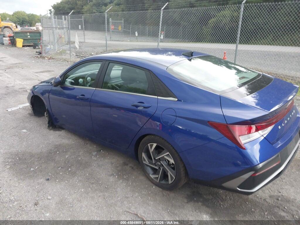 KMHLS4DG8SU998430 2025 HYUNDAI ELANTRA photo no. 3