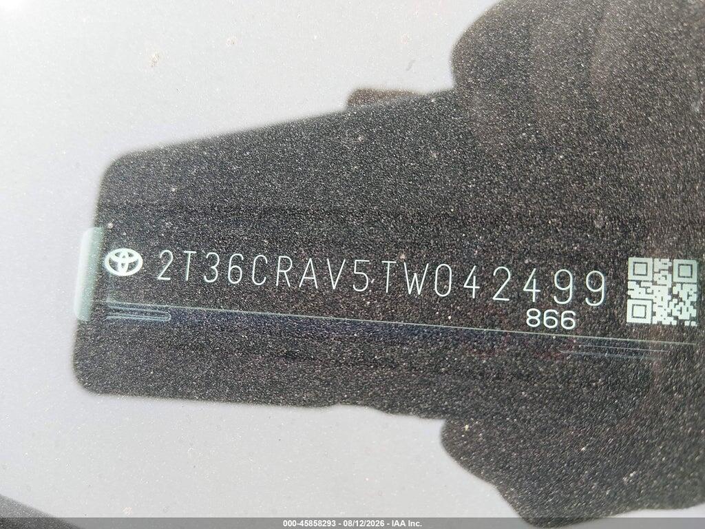 2T36CRAV5TW042499 2026 TOYOTA RAV4 photo no. 9