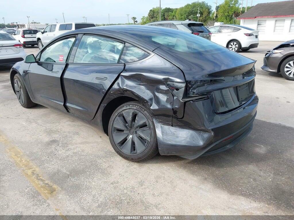 5YJ3E1EA2TF123102 2026 TESLA MODEL 3 photo no. 3