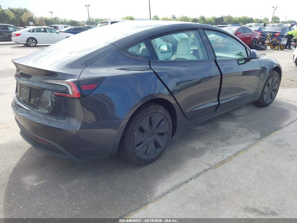 5YJ3E1EA2TF123102 2026 TESLA MODEL 3 photo no. 4
