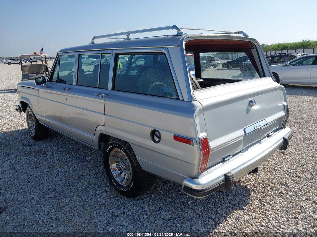 1JCNJ15U0HT080882 1987 JEEP GRAND WAGONEER photo no. 3