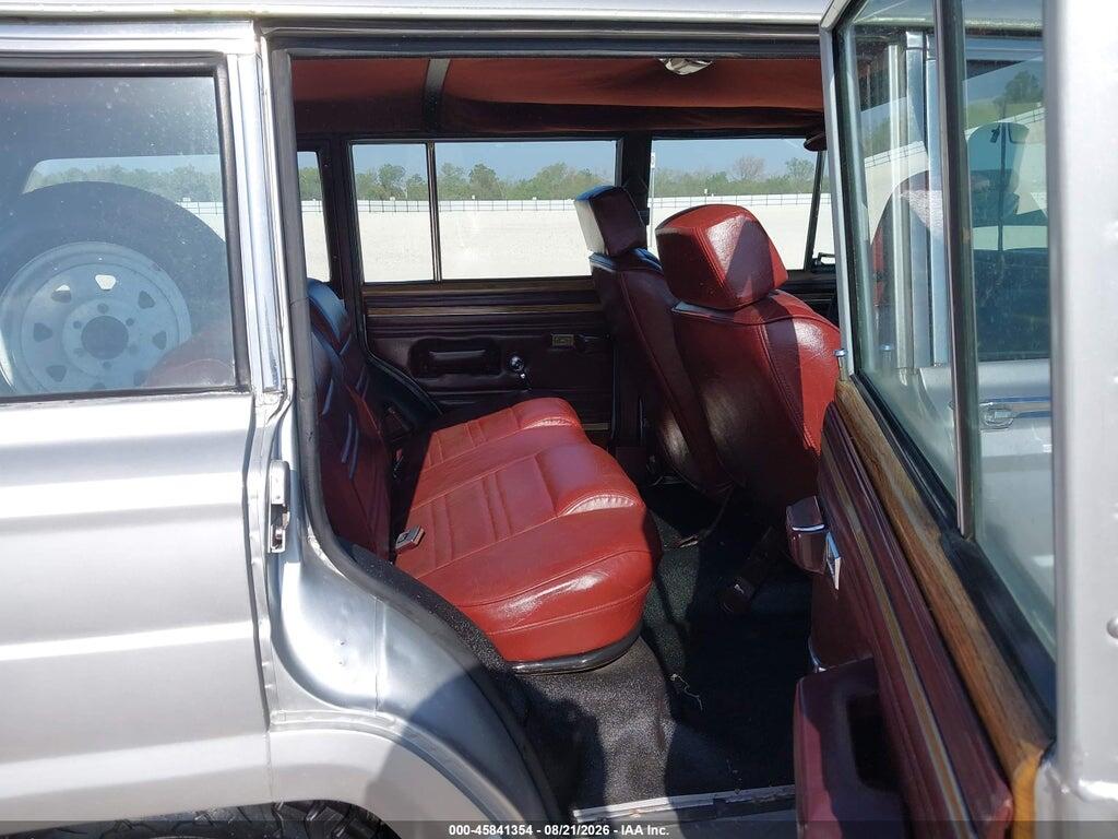 1JCNJ15U0HT080882 1987 JEEP GRAND WAGONEER photo no. 8