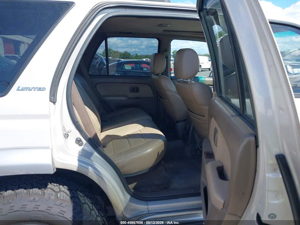 JT3HN87R2T0051855 1996 TOYOTA 4RUNNER photo no. 8