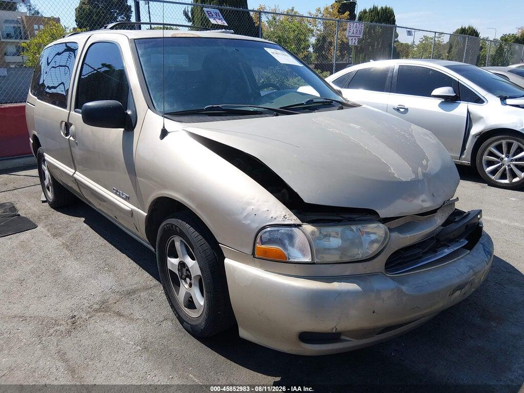 1999 NISSAN QUEST 4N2XN11T2XD828419
