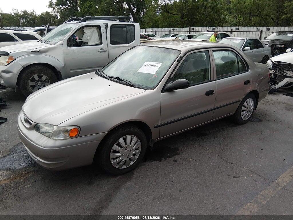 1NXBR12E9YZ310340 2000 TOYOTA COROLLA photo no. 2