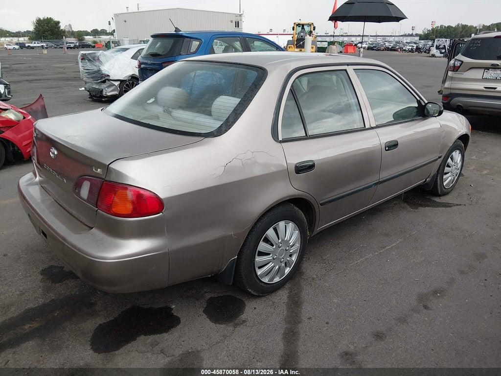 1NXBR12E9YZ310340 2000 TOYOTA COROLLA photo no. 4