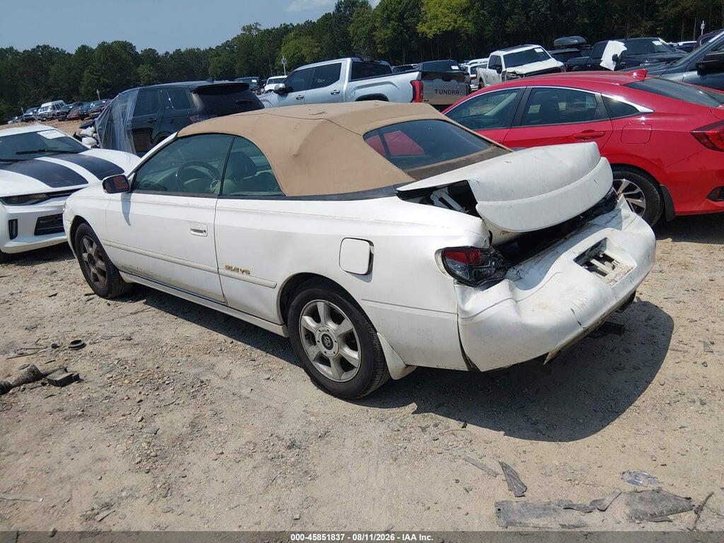 2T1FF28PXYC405452 2000 TOYOTA CAMRY SOLARA photo no. 3