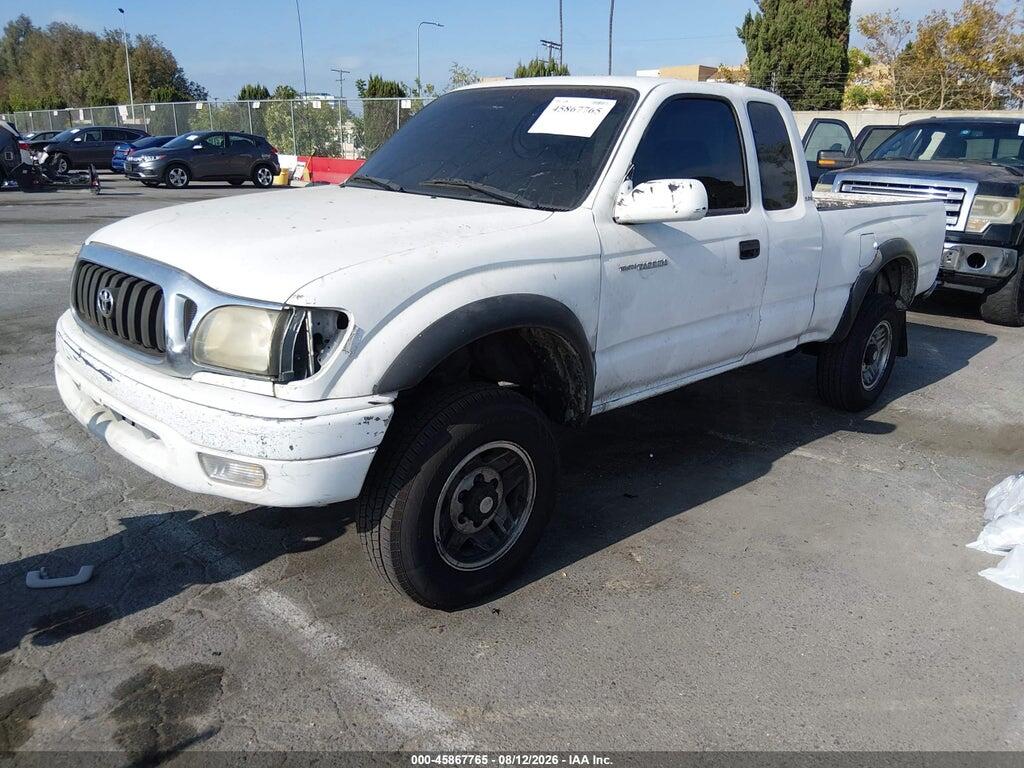 5TESN92N91Z791489 2001 TOYOTA TACOMA photo no. 2