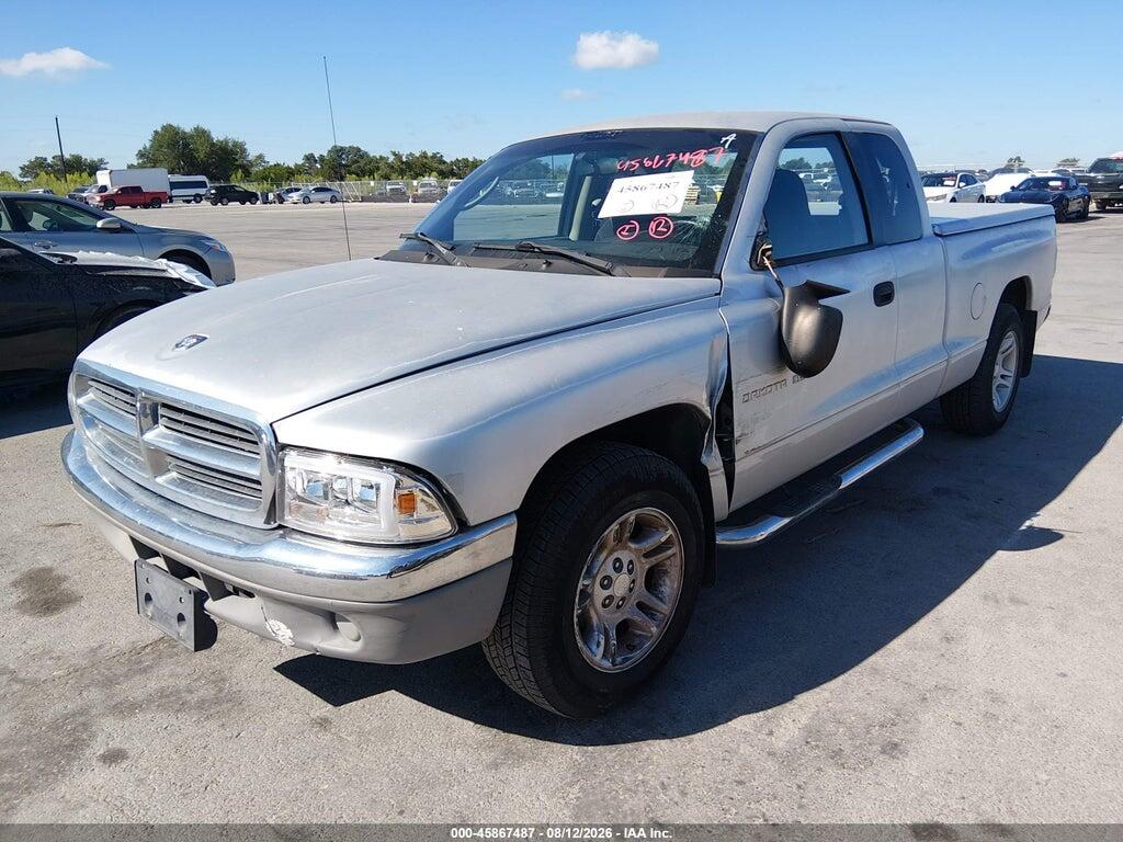 1B7GL22X31S213929 2001 DODGE DAKOTA photo no. 2