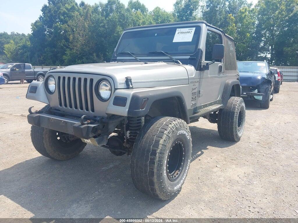 1J4FA49S71P335956 2001 JEEP WRANGLER photo no. 2