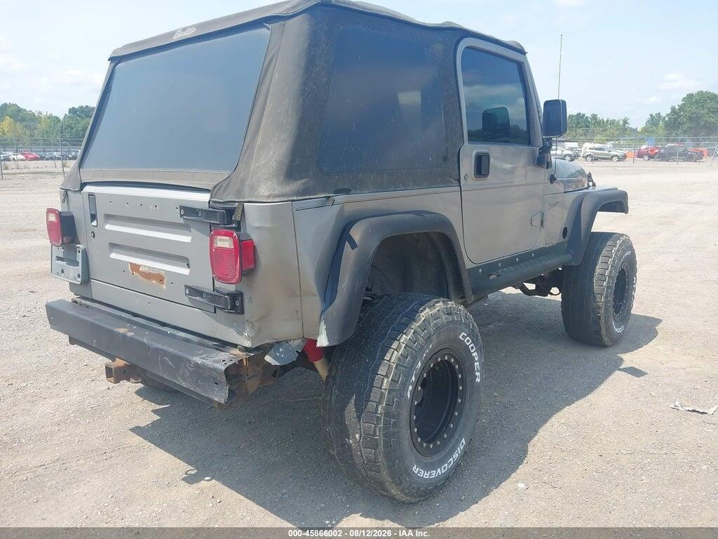 1J4FA49S71P335956 2001 JEEP WRANGLER photo no. 4