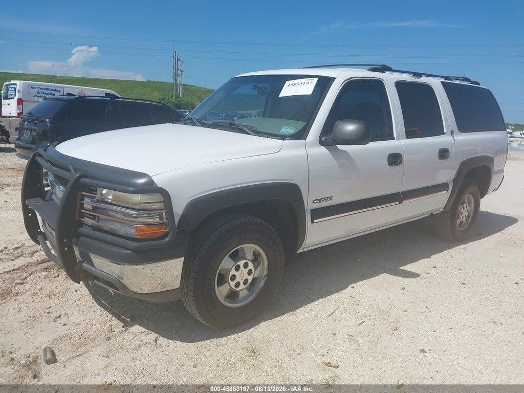 3GNEC16T11G120429 2001 CHEVROLET SUBURBAN 1500 photo no. 2