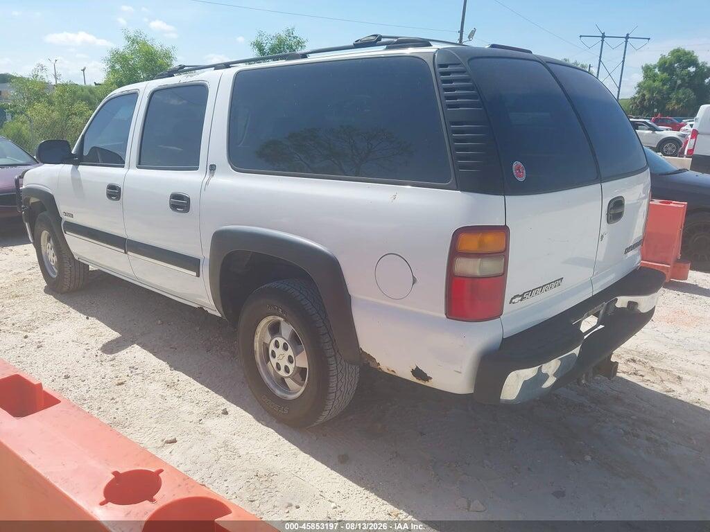 3GNEC16T11G120429 2001 CHEVROLET SUBURBAN 1500 photo no. 3