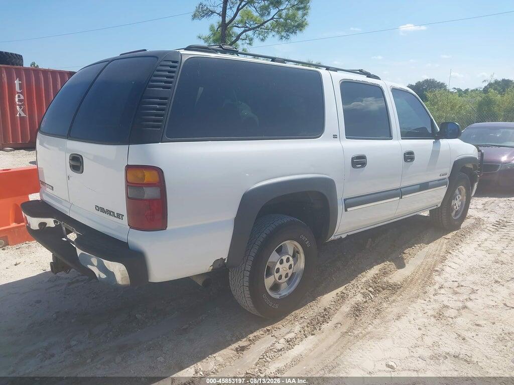 3GNEC16T11G120429 2001 CHEVROLET SUBURBAN 1500 photo no. 4
