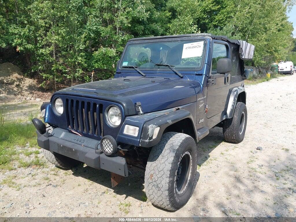 1J4FA49S61P345751 2001 JEEP WRANGLER photo no. 2