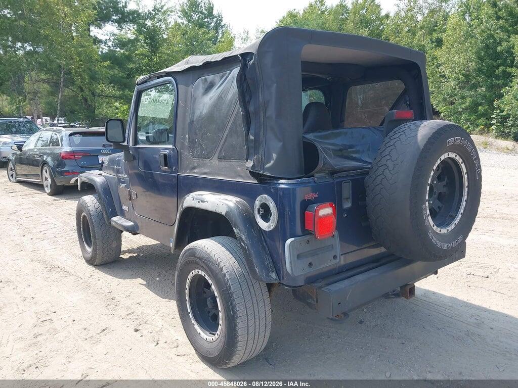 1J4FA49S61P345751 2001 JEEP WRANGLER photo no. 3