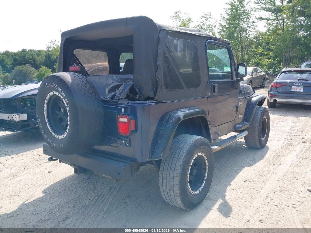 1J4FA49S61P345751 2001 JEEP WRANGLER photo no. 4