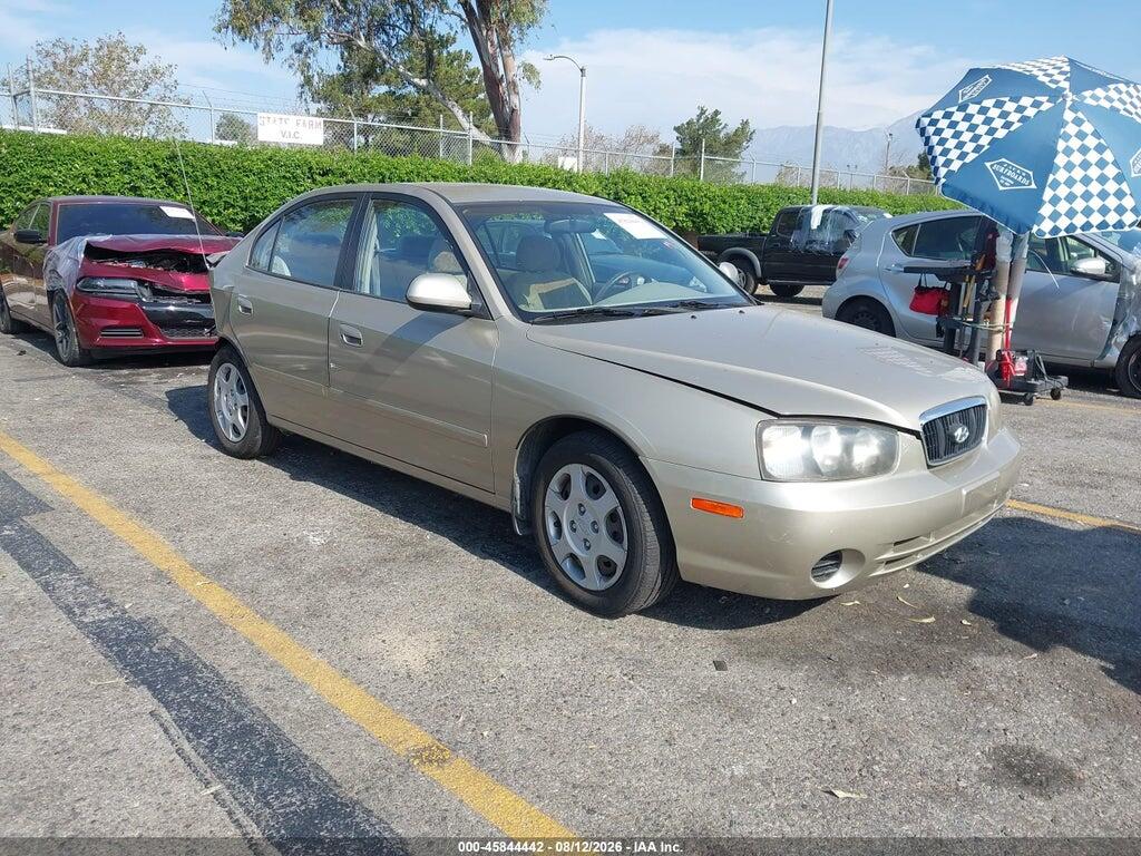 KMHDN45D11U043953 2001 HYUNDAI ELANTRA photo no. 1