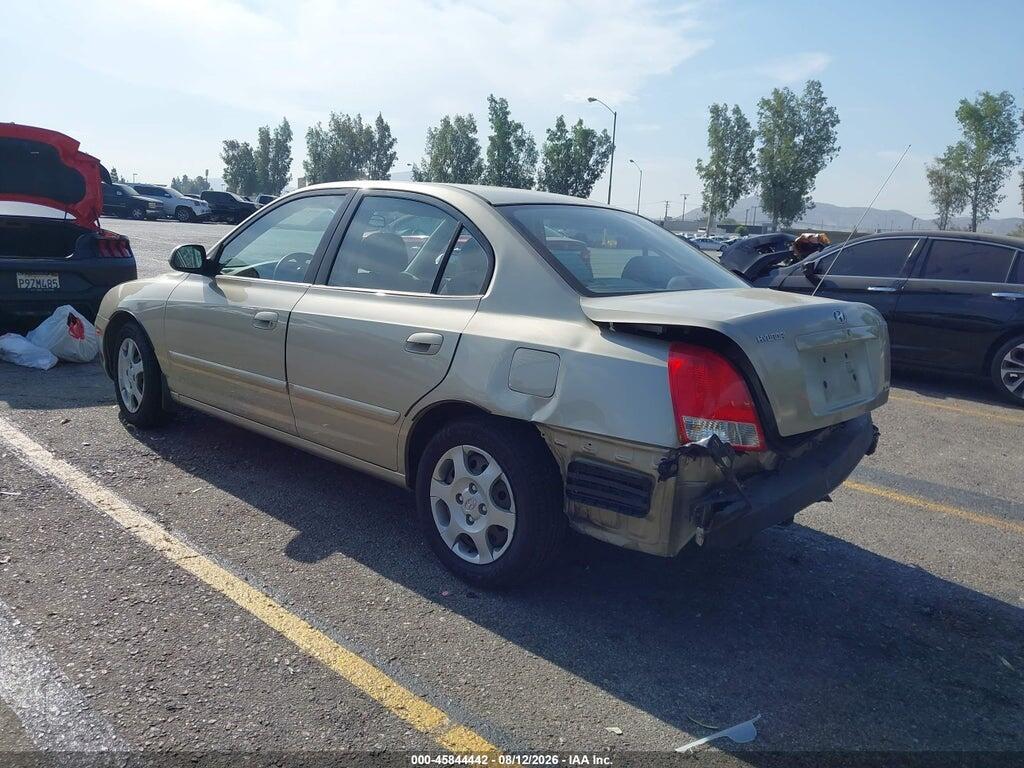 KMHDN45D11U043953 2001 HYUNDAI ELANTRA photo no. 3