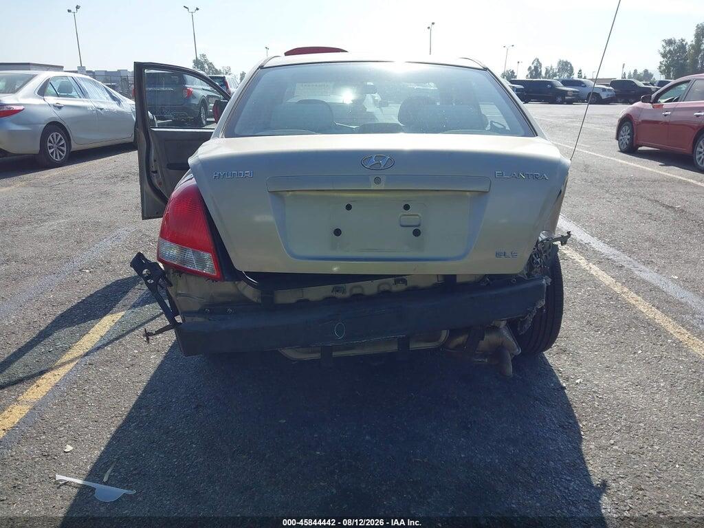 KMHDN45D11U043953 2001 HYUNDAI ELANTRA photo no. 6