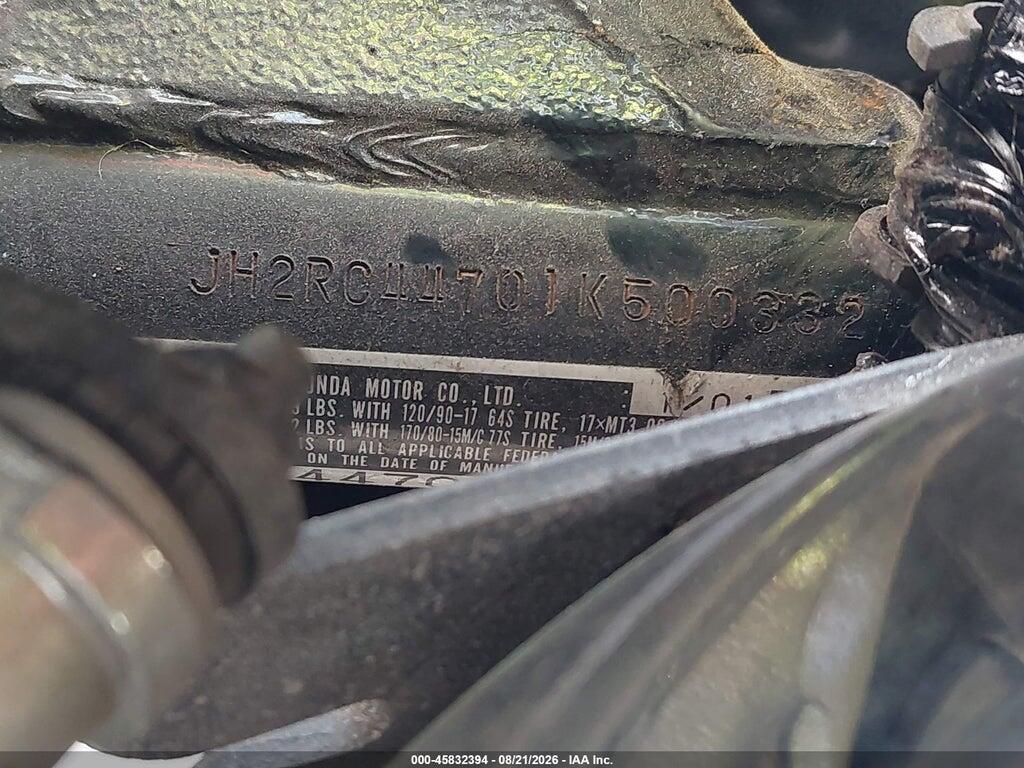 JH2RC44701K500332 2001 HONDA VT750 photo no. 10