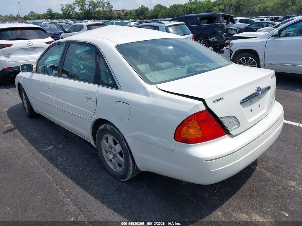 4T1BF28B81U186515 2001 TOYOTA AVALON photo no. 3