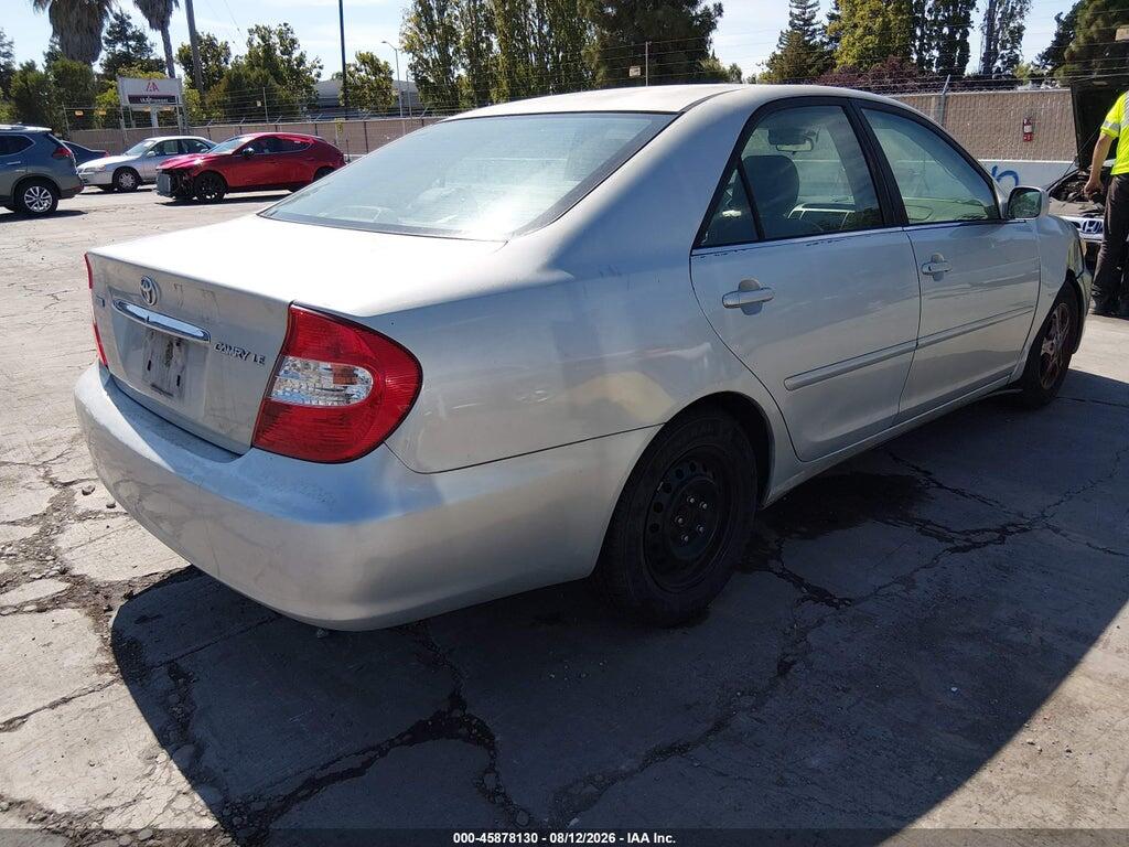 4T1BE32K22U028013 2002 TOYOTA CAMRY photo no. 4