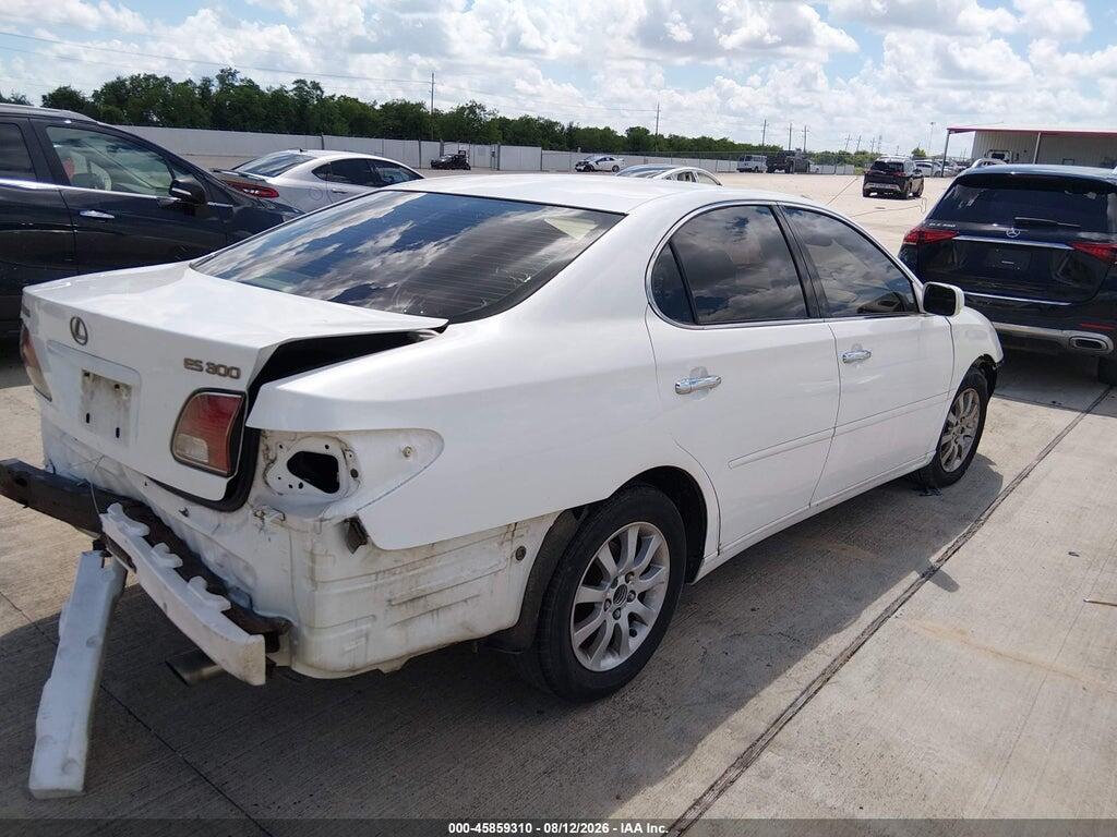 JTHBF30G520054692 2002 LEXUS ES 300 photo no. 4
