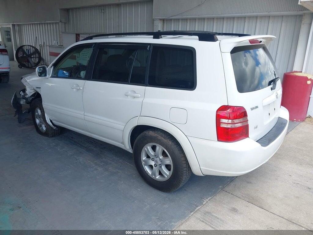 JTEGF21A620047063 2002 TOYOTA HIGHLANDER photo no. 3