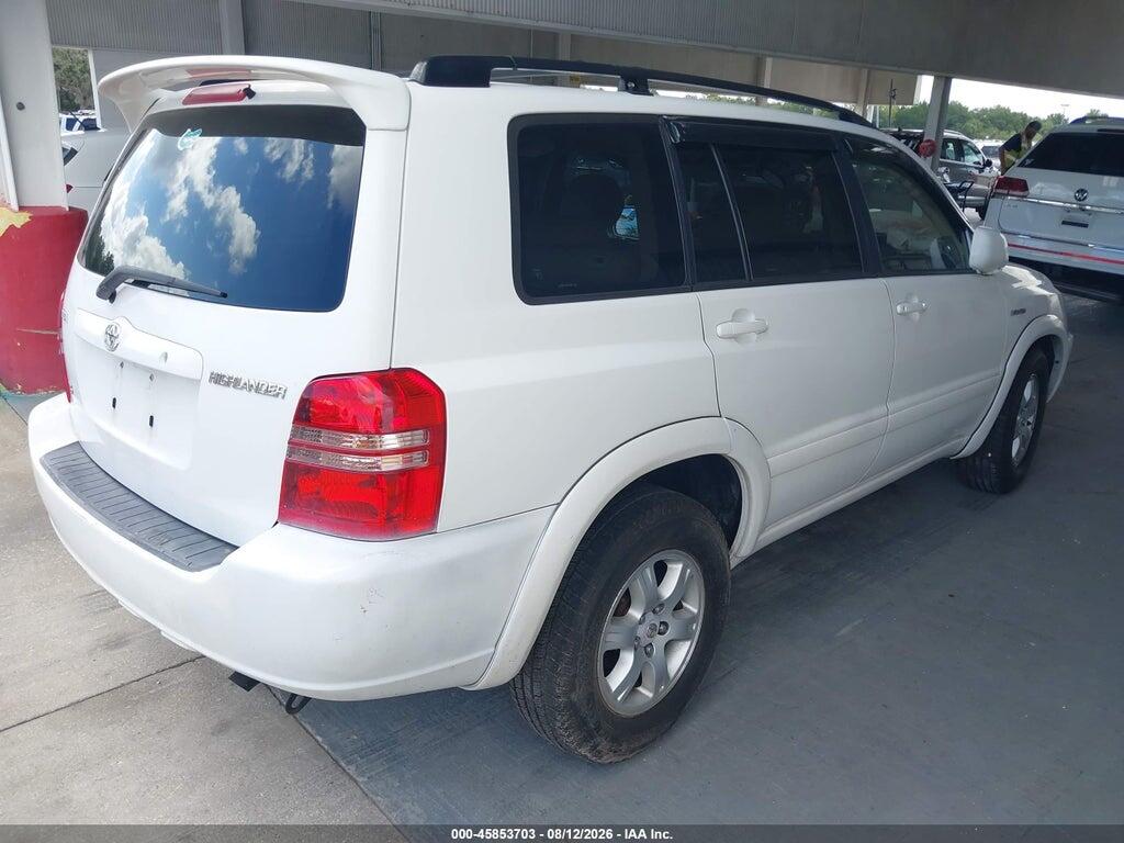 JTEGF21A620047063 2002 TOYOTA HIGHLANDER photo no. 4