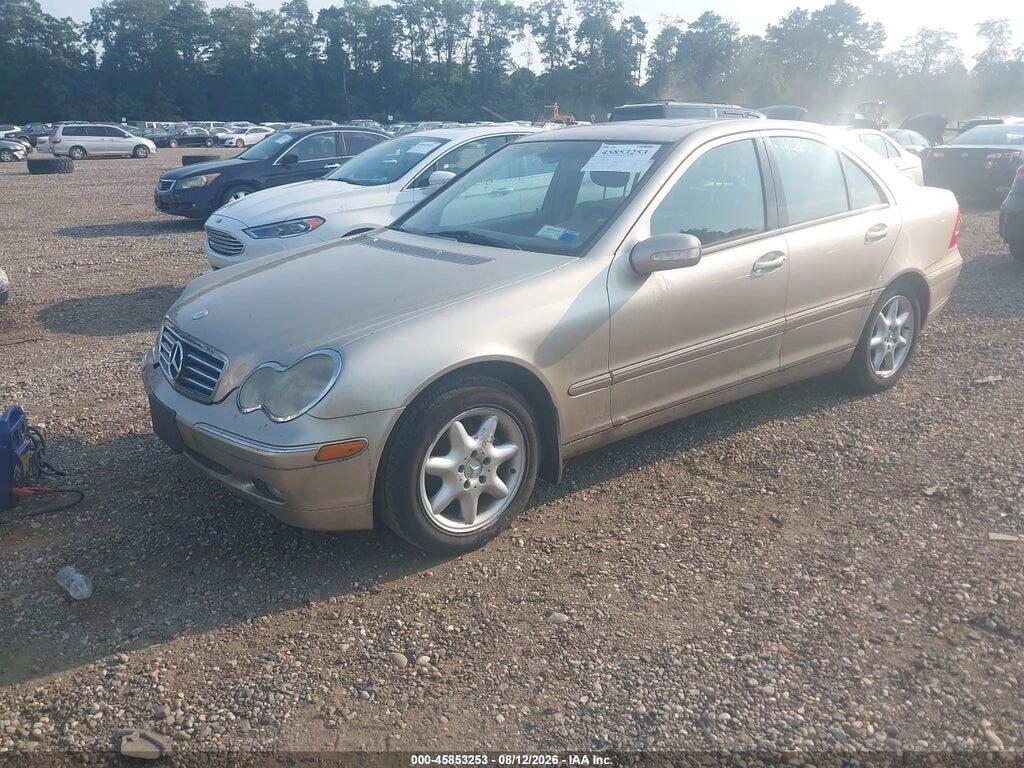 WDBRF61JX2F163589 2002 MERCEDES-BENZ C 240 photo no. 2