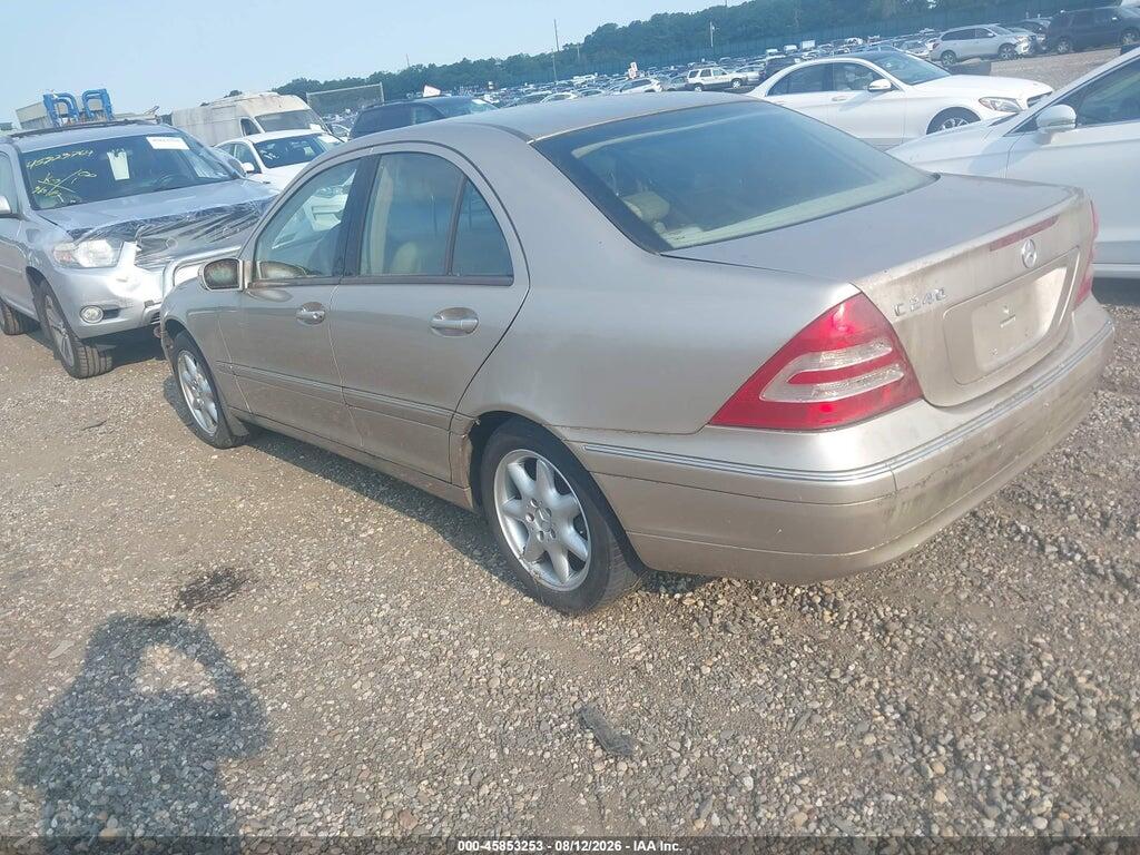 WDBRF61JX2F163589 2002 MERCEDES-BENZ C 240 photo no. 3