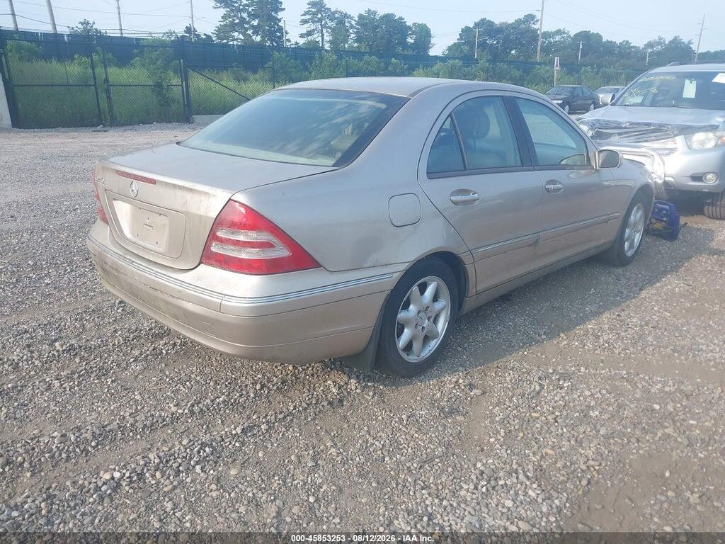 WDBRF61JX2F163589 2002 MERCEDES-BENZ C 240 photo no. 4