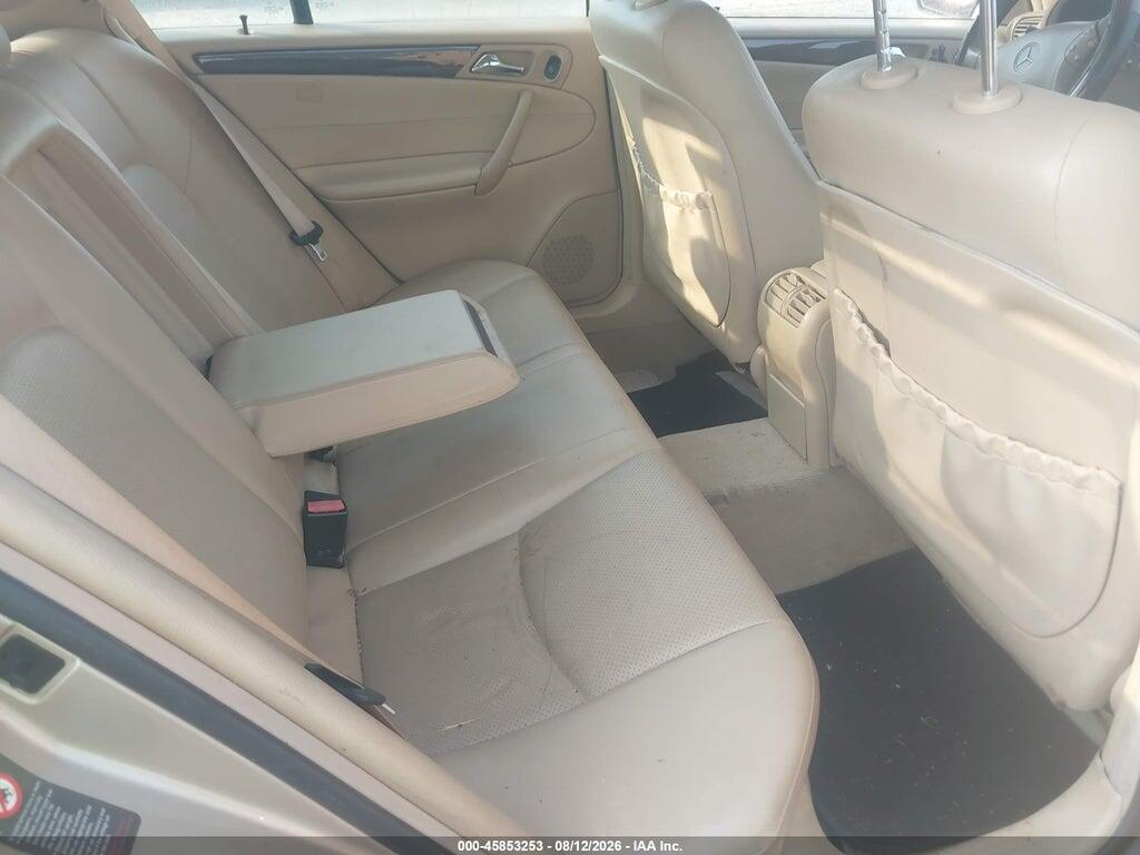 WDBRF61JX2F163589 2002 MERCEDES-BENZ C 240 photo no. 8
