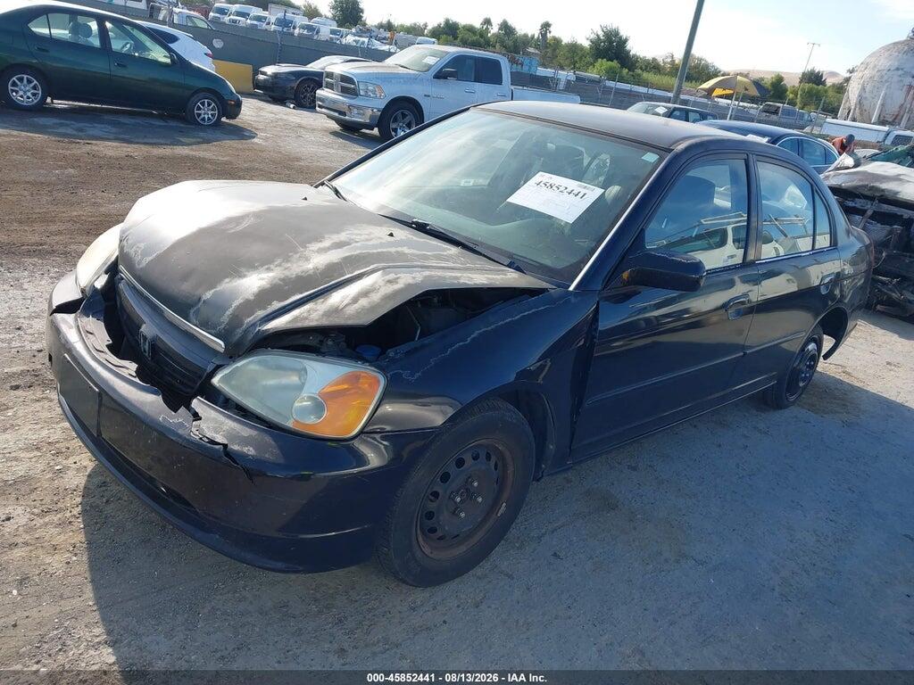 JHMES165X2S006063 2002 HONDA CIVIC photo no. 2