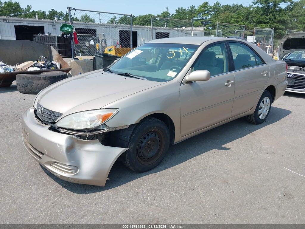 4T1BE32K62U528367 2002 TOYOTA CAMRY photo no. 2