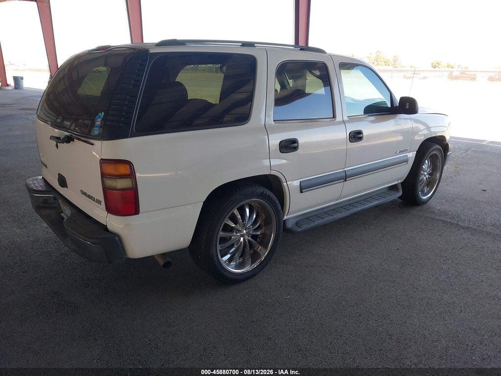 1GNEC13V63J212725 2003 CHEVROLET TAHOE photo no. 4