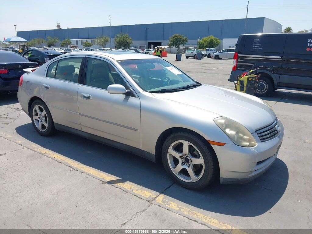 JNKCV51E33M307986 2003 INFINITI G35 photo no. 1