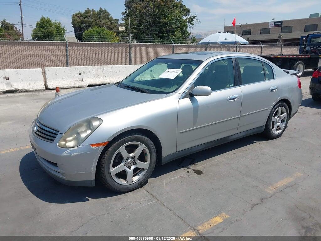 JNKCV51E33M307986 2003 INFINITI G35 photo no. 2