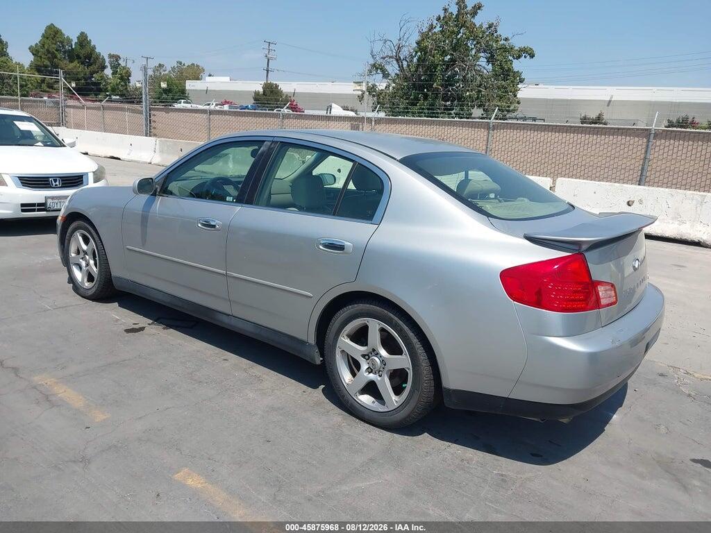 JNKCV51E33M307986 2003 INFINITI G35 photo no. 3