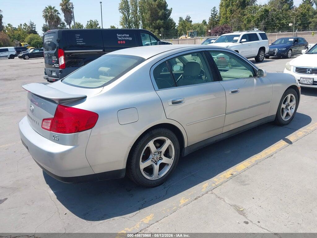 JNKCV51E33M307986 2003 INFINITI G35 photo no. 4