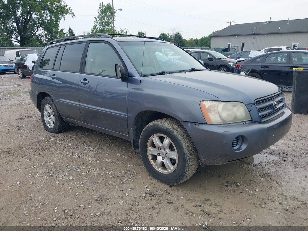JTEGF21A730109829 2003 TOYOTA HIGHLANDER photo no. 1