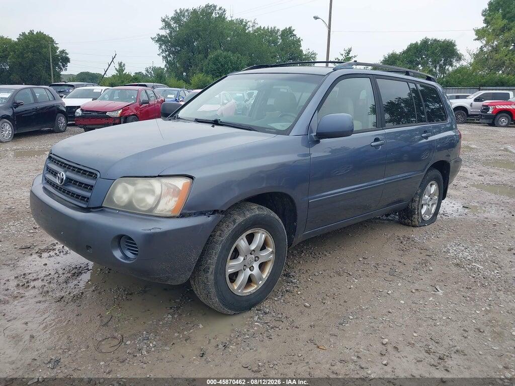 JTEGF21A730109829 2003 TOYOTA HIGHLANDER photo no. 2