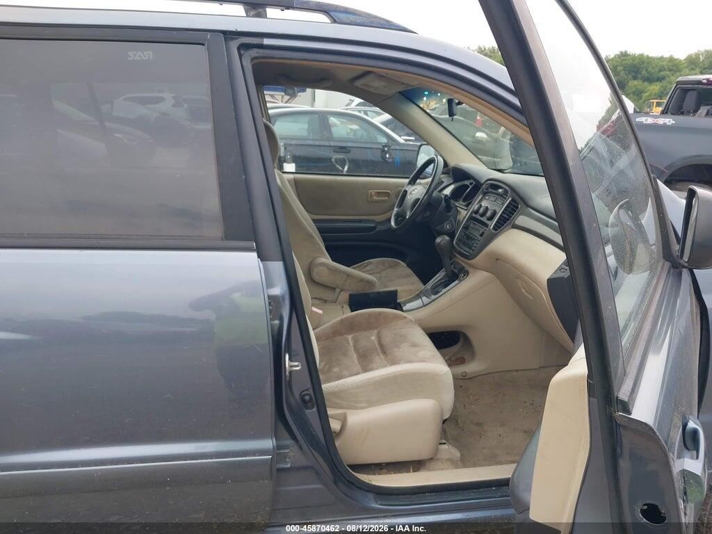 JTEGF21A730109829 2003 TOYOTA HIGHLANDER photo no. 5
