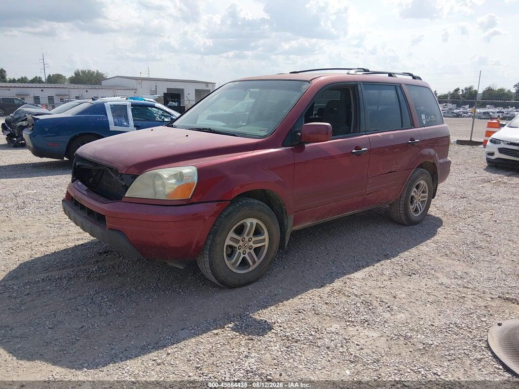 2HKYF18463H518930 2003 HONDA PILOT photo no. 2