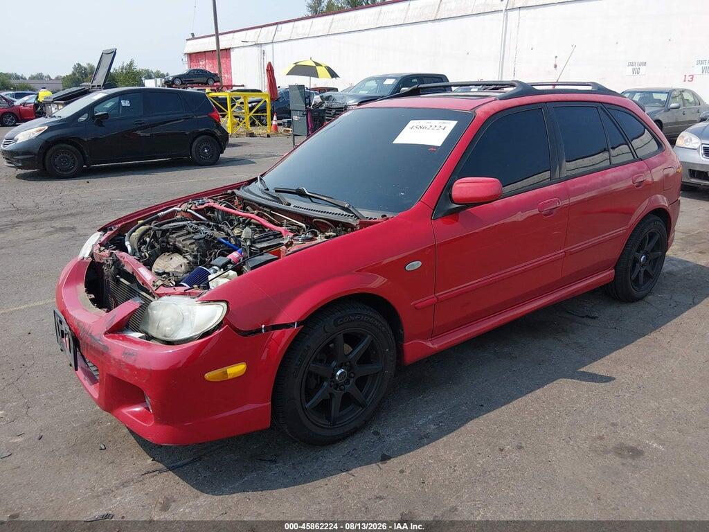 JM1BJ245X31119535 2003 MAZDA PROTEGE5 photo no. 2