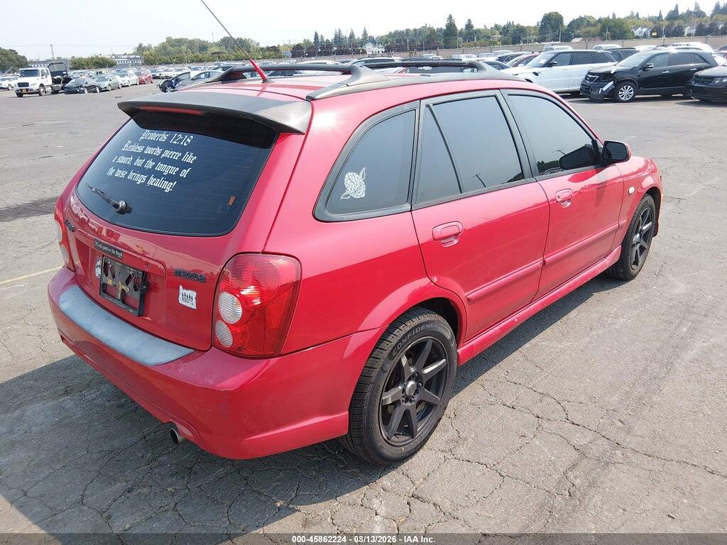 JM1BJ245X31119535 2003 MAZDA PROTEGE5 photo no. 4