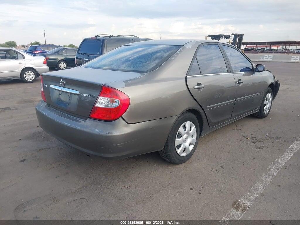 4T1BE32K63U692591 2003 TOYOTA CAMRY photo no. 4