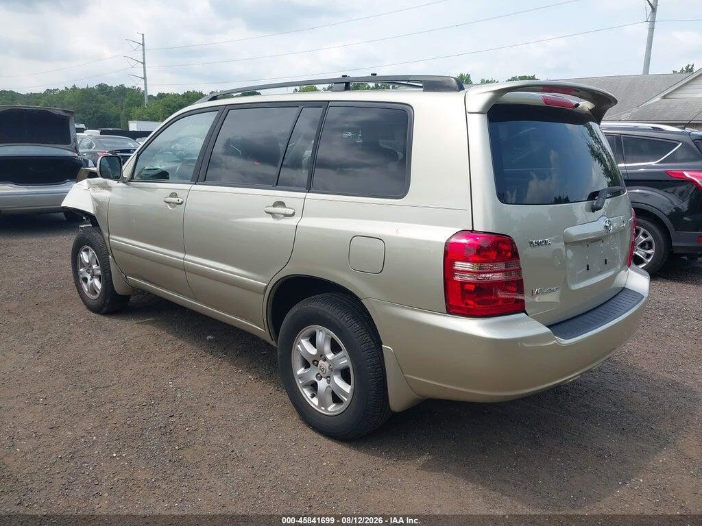 JTEHF21AX30132705 2003 TOYOTA HIGHLANDER photo no. 3