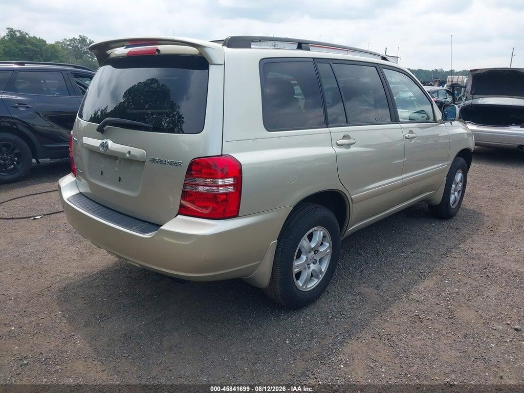 JTEHF21AX30132705 2003 TOYOTA HIGHLANDER photo no. 4